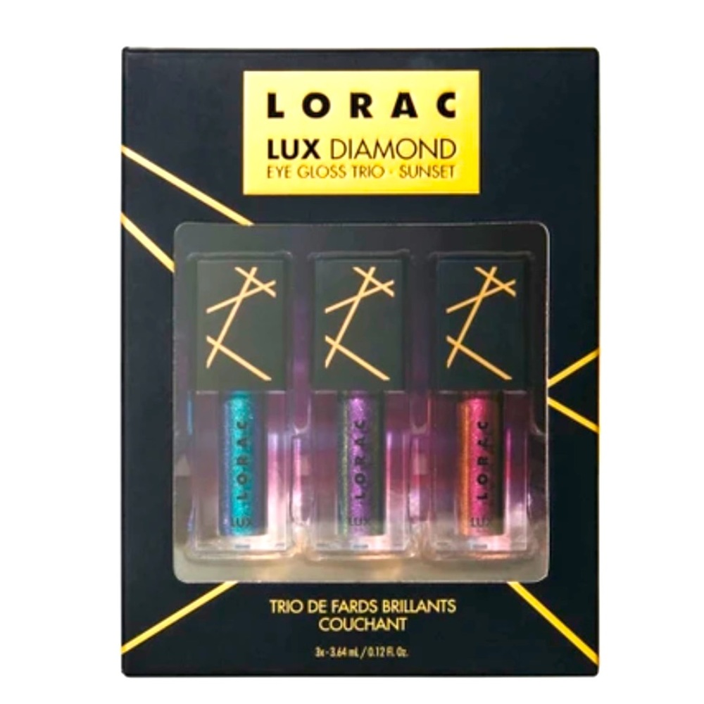 Lorac Lux Diamond, Eye Gloss Trio - Sunset